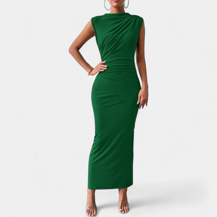 MELODY | Chic Bodycon Dress with Back Slit for Cocktail Events
