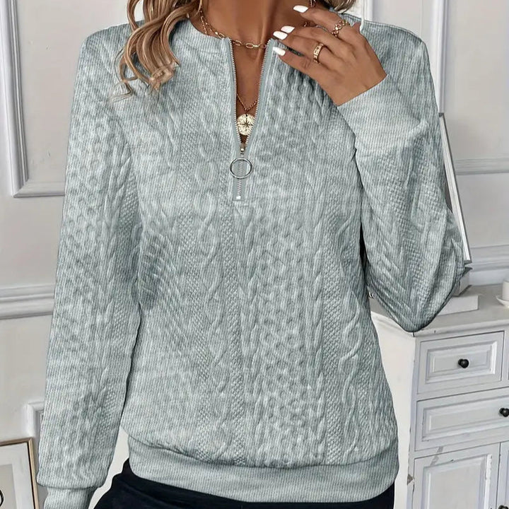 Lucia - Zip-Up Sweater