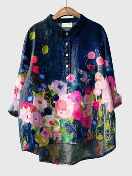 Valeria™ - Blossom Pattern Blouse