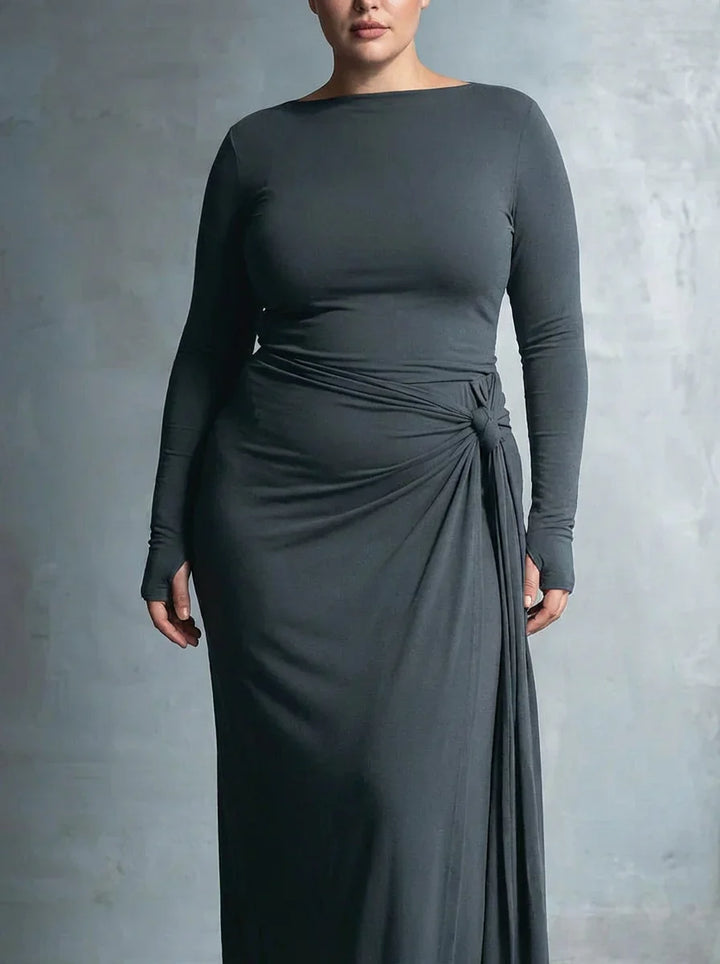 Anaïs ❘ Side Knot Maxi Dress