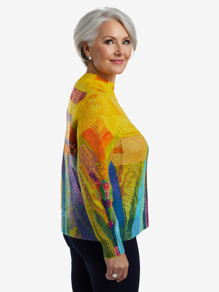 Piper - Vibrant and Joyful Turtleneck Sweater