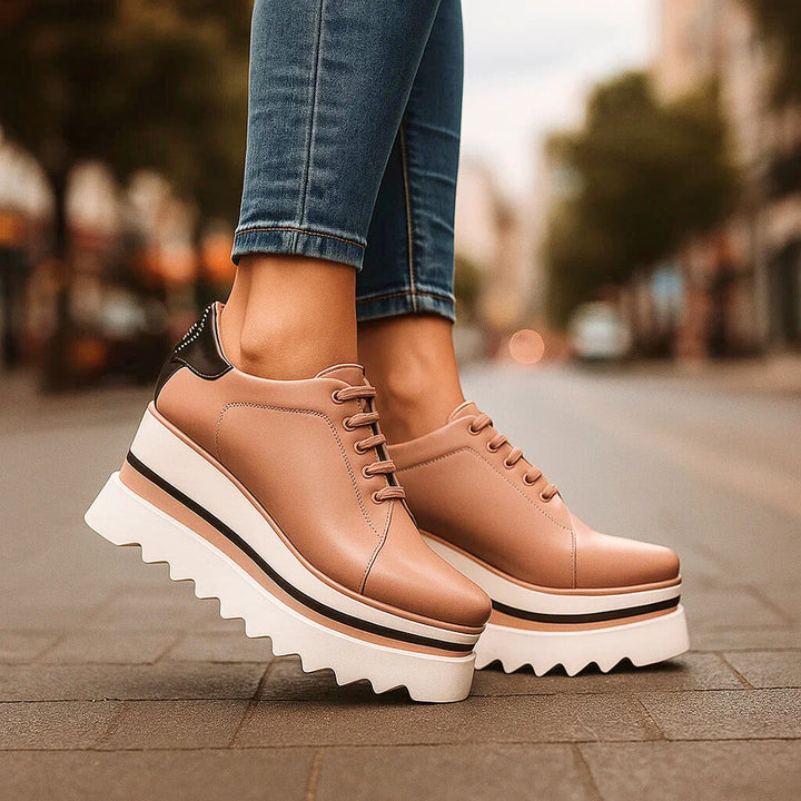 SYLVIE ELEVATED PLATFORM SHOES