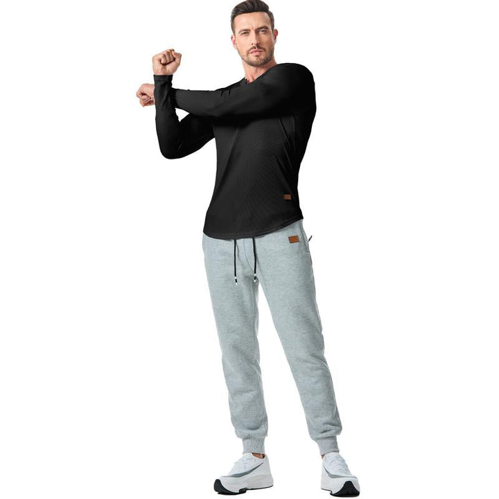 Elias | Men's Sculpted Fit Longline Athletic Ribbed Top