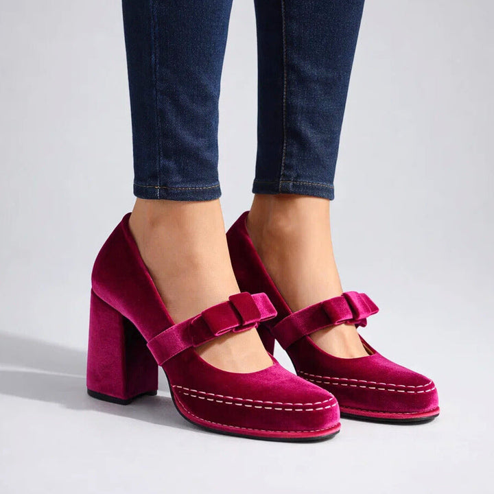 Valentina Luxe Velvet Heels