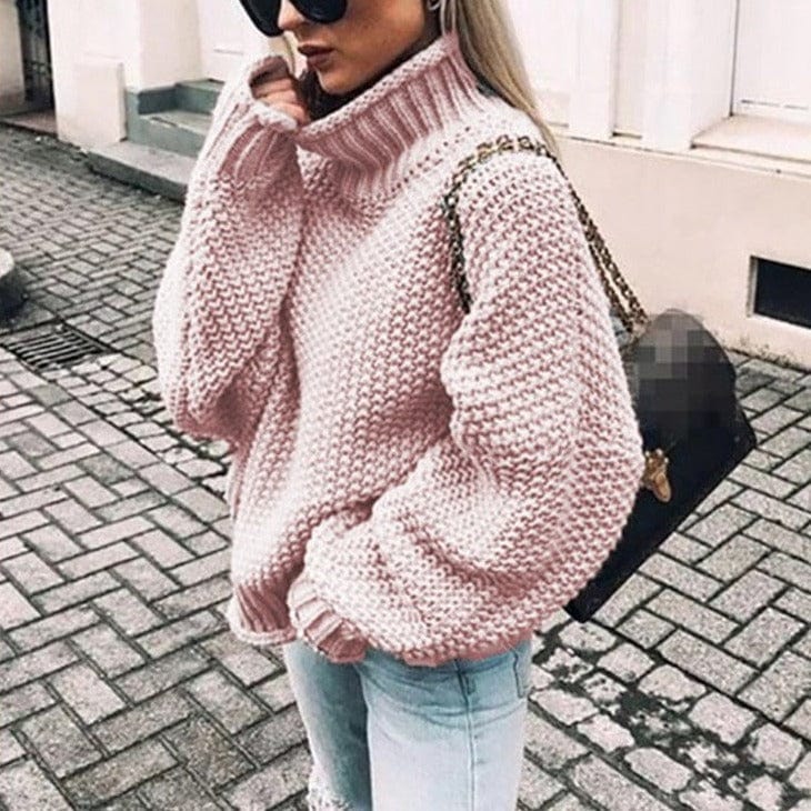 Celine - Oversized Knit Turtleneck Sweater