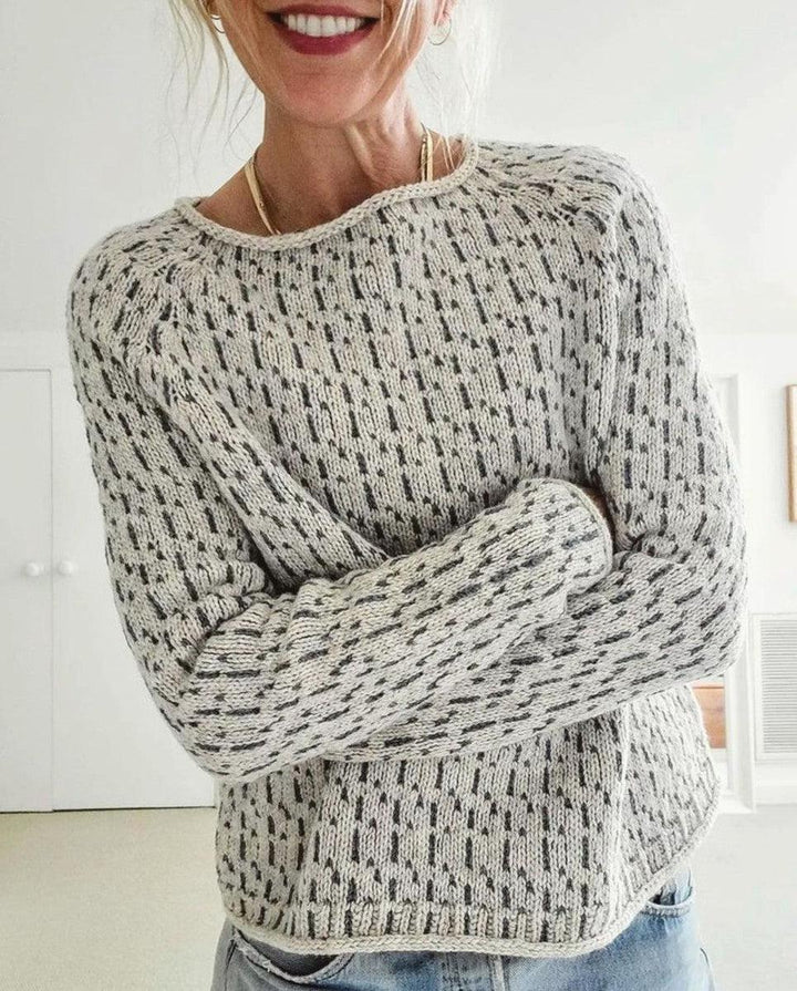 Sabrina | Women's Relaxed Everyday Textured Knit Sweater