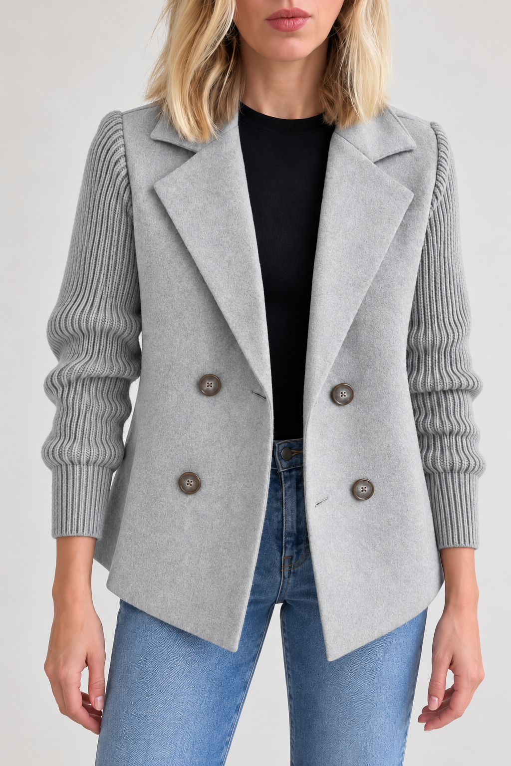SCARLETT | KNIT BLAZER COAT