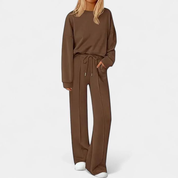 REMY | Comfy Knit Wide-Leg Sweatset