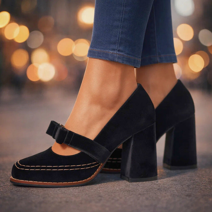 Valentina Luxe Velvet Heels