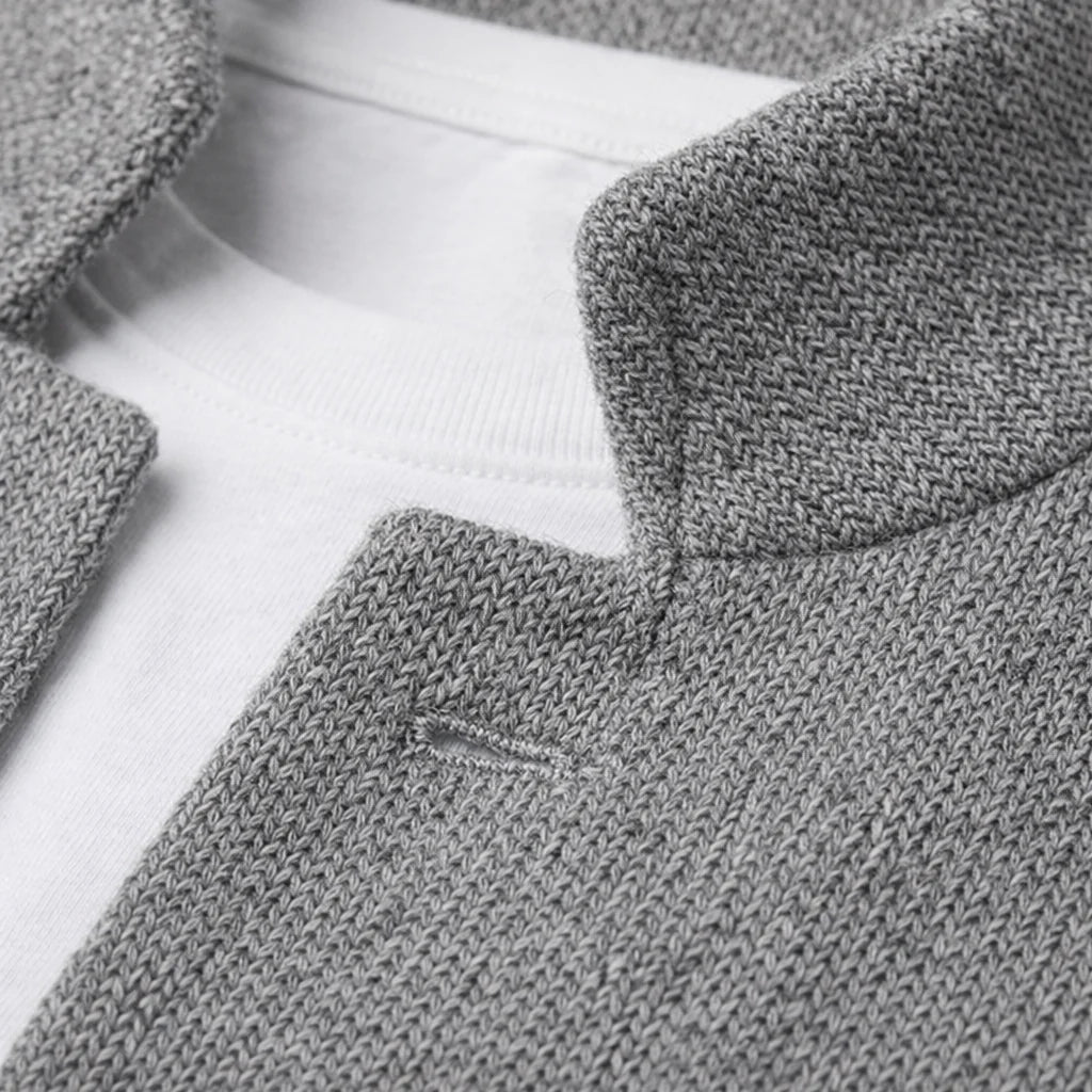 Daan | Textured Knitted Vest