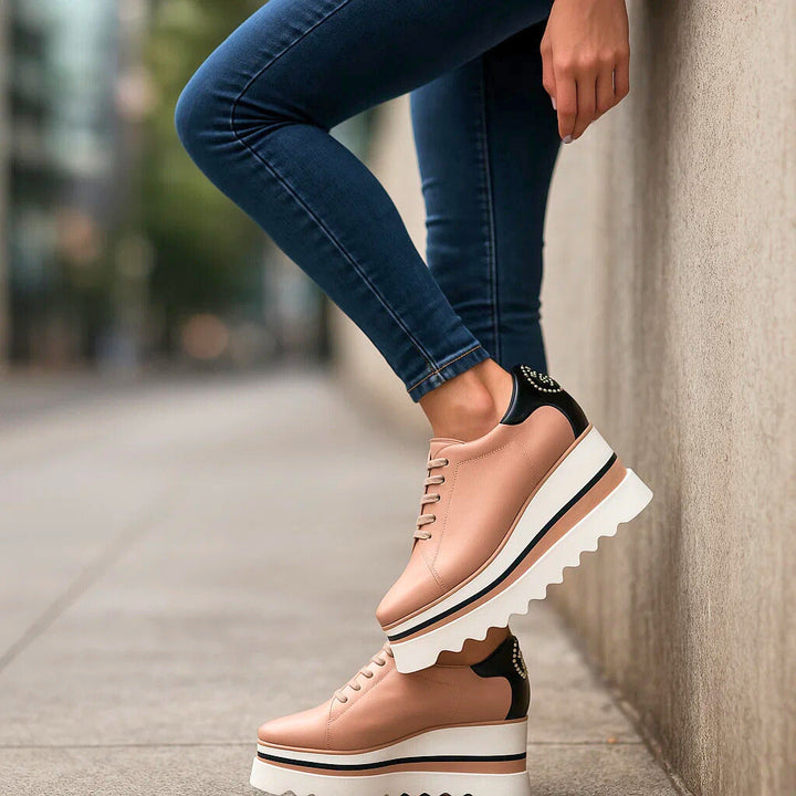 SYLVIE ELEVATED PLATFORM SHOES