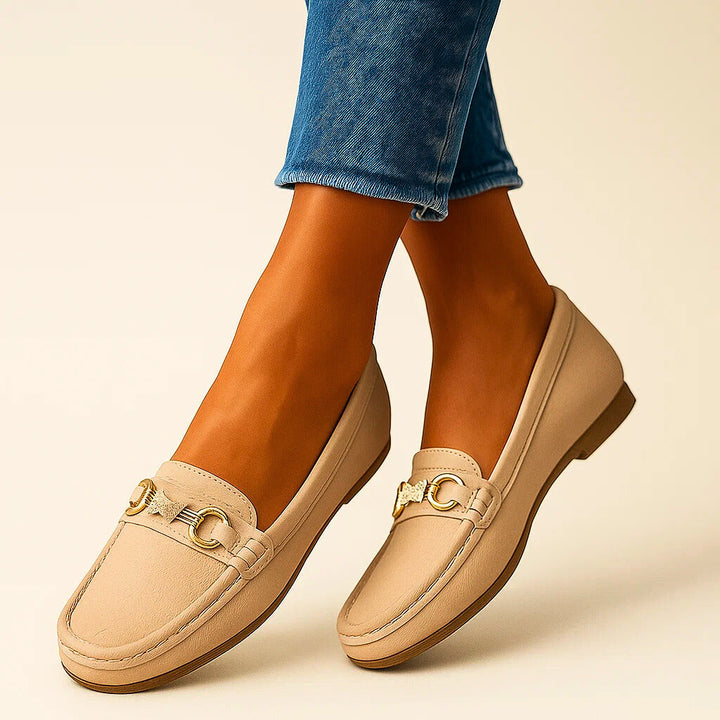 Rhinestone-Embellished Sorella Loafers