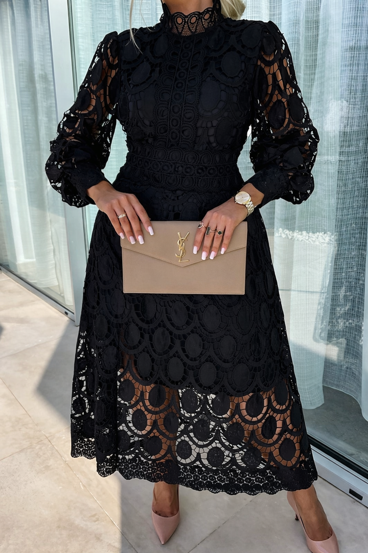 Mireille - Enchanting Lace Evening Dress
