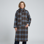 Blue & Brown Plaid