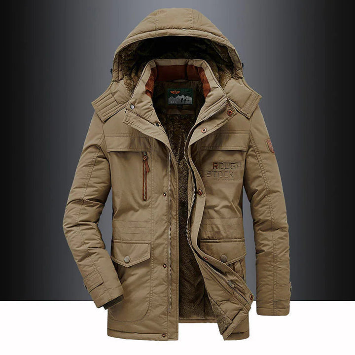 Women's Insulated Padded Parka Jacket | Regular Fit | Fur-Trimmed Hood & Zip Pockets | Cozy Winter Outerwear