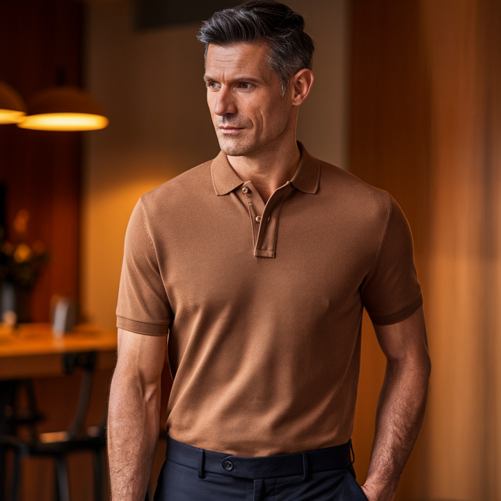 Timeless Cotton Polo Shirt
