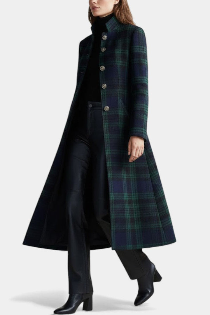 Hayden Rebecca™ | Classic Plaid Elegant Coat