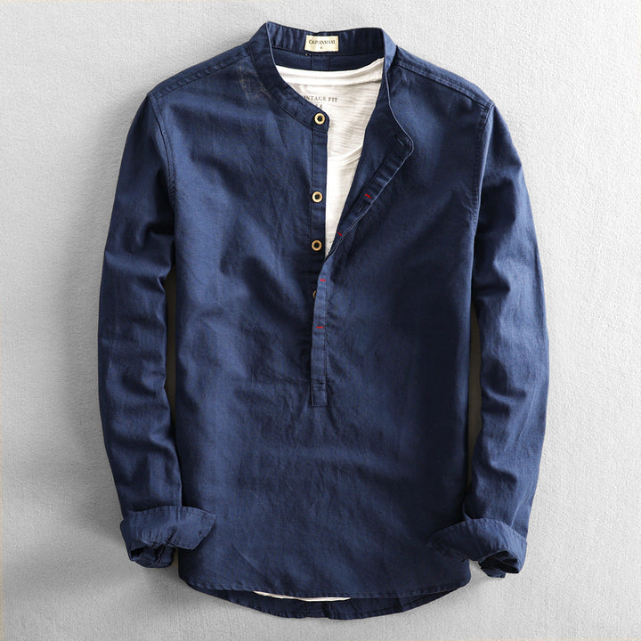 Phil Linen Button-Up Shirt