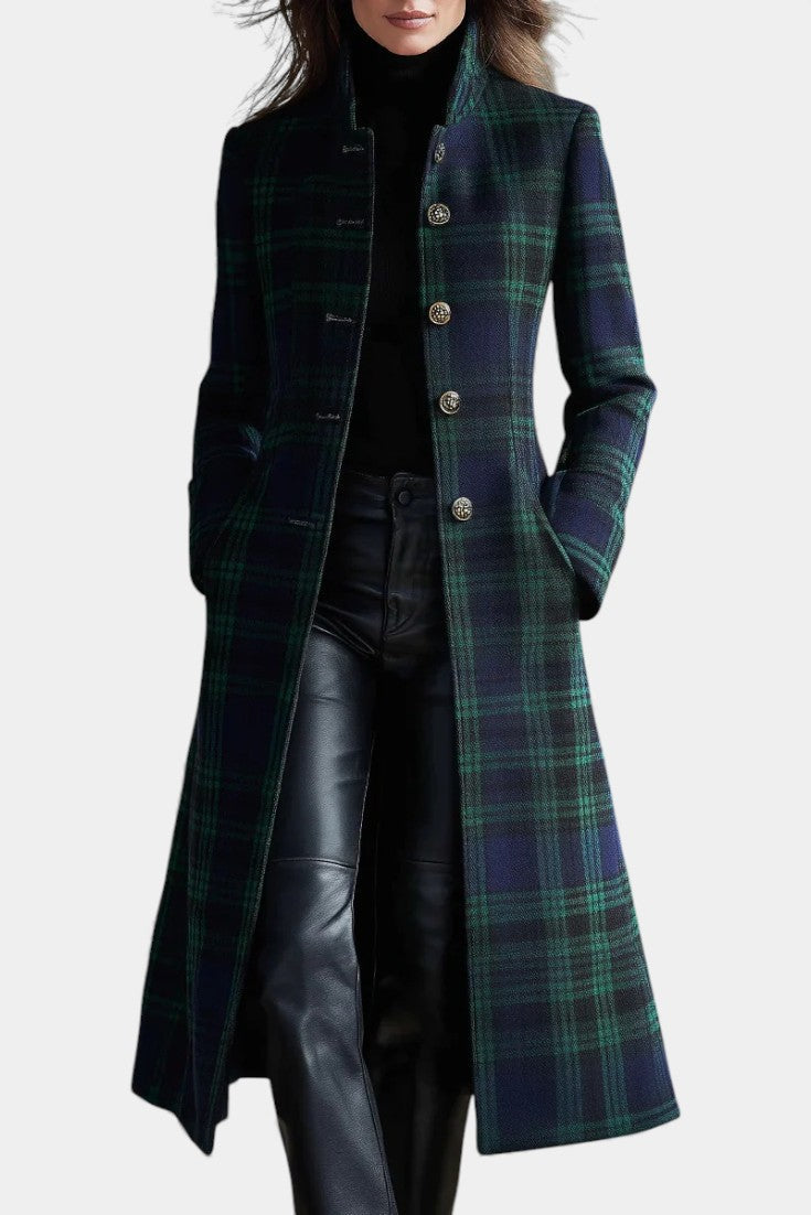 Hayden Rebecca™ | Classic Plaid Elegant Coat