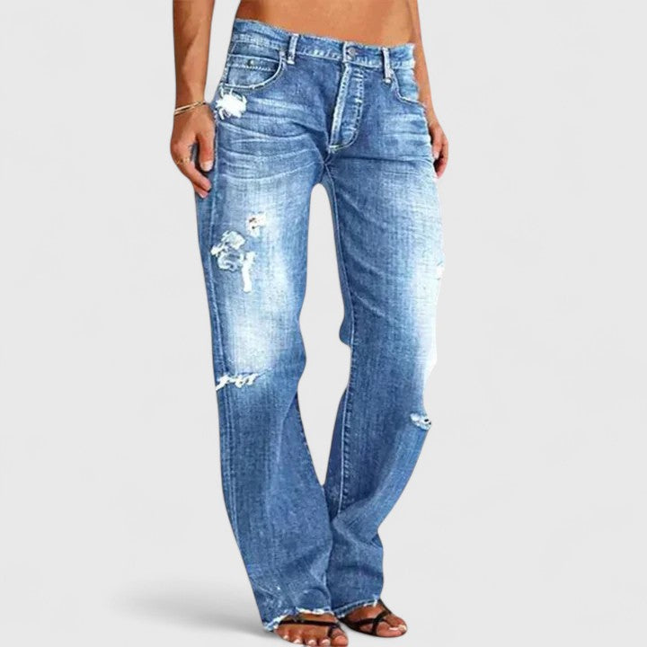 Lianette | Chic Denim Trousers