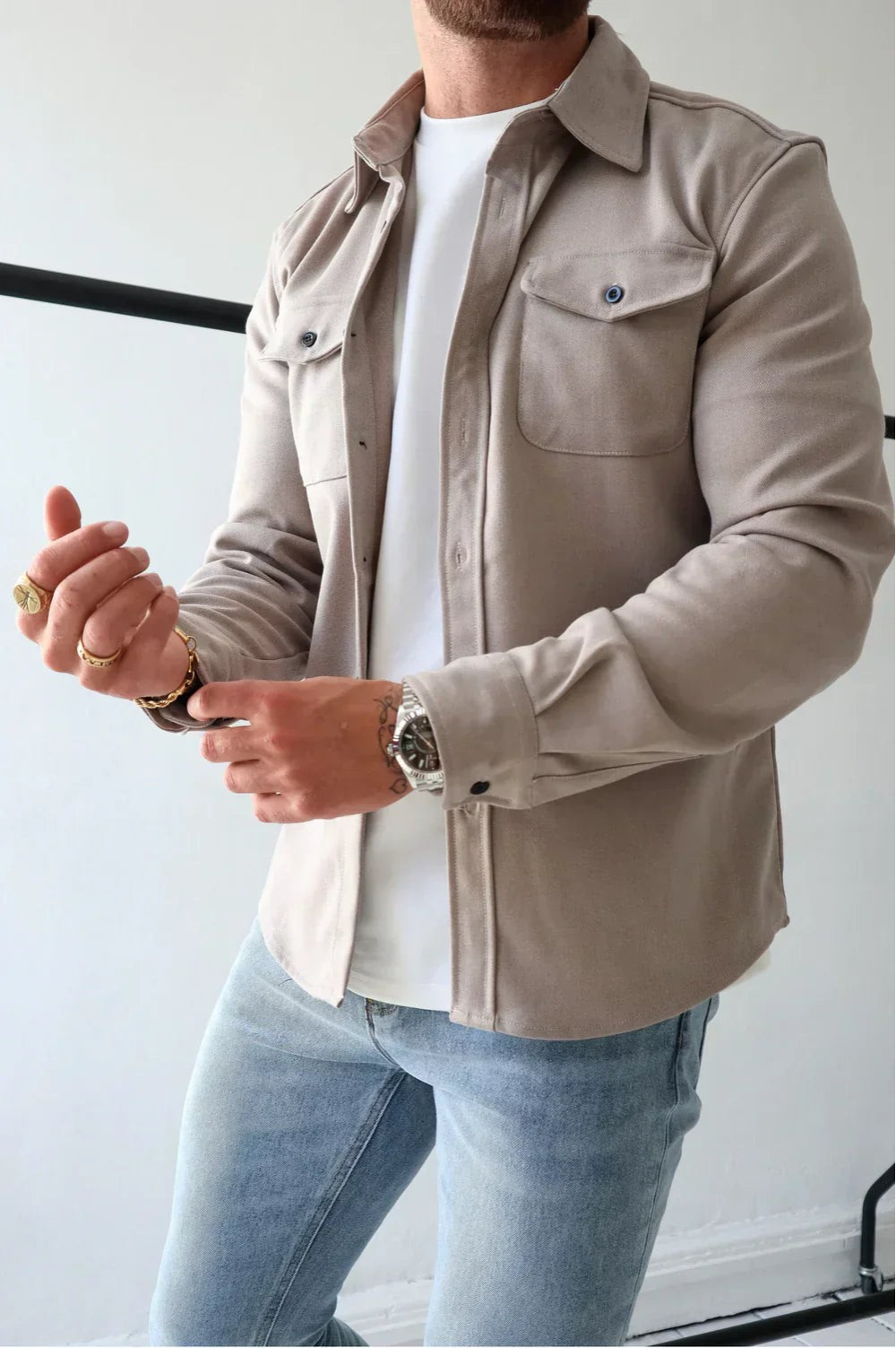Jasper | Casual Overshirt with Buttons