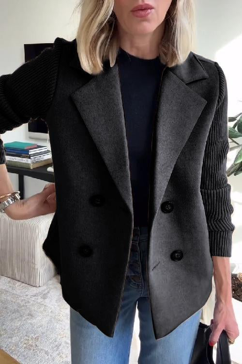 Alesia - Chic Casual Button-Up Blazer