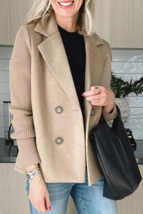 Alesia - Chic Casual Button-Up Blazer