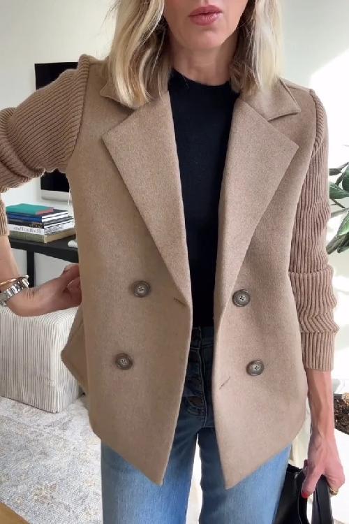 Alesia - Chic Casual Button-Up Blazer