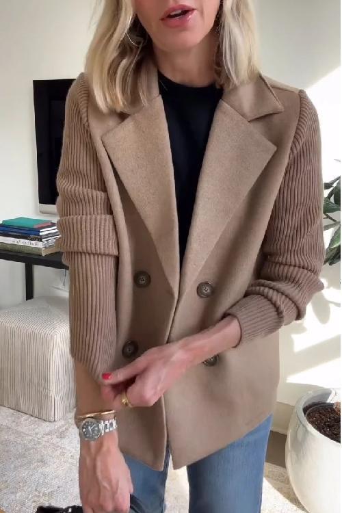 Alesia - Chic Casual Button-Up Blazer