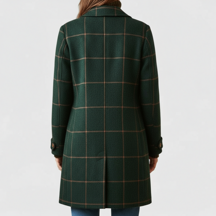 Fiona – Timeless Checked Coat