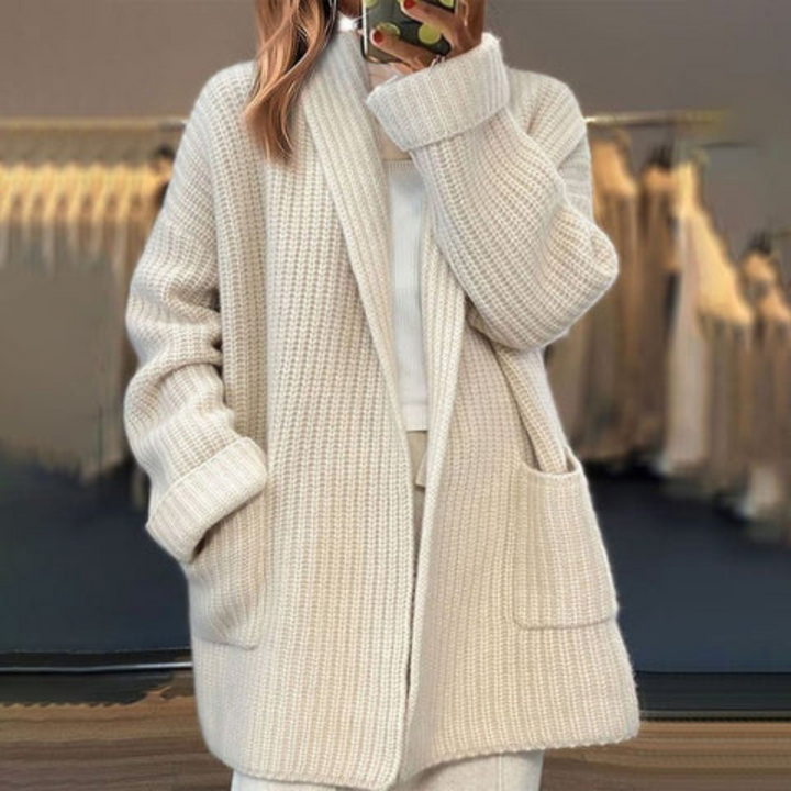 Anouk | Women's Oversized Chunky Knit Open Front Cardigan
