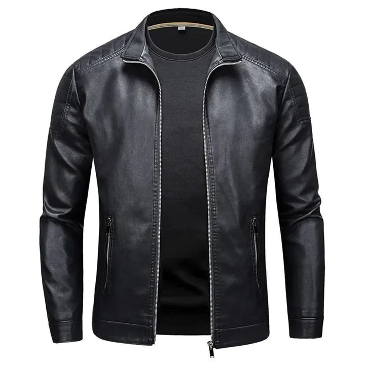 Jacket with High Collar