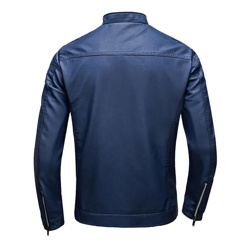 Jacket with High Collar