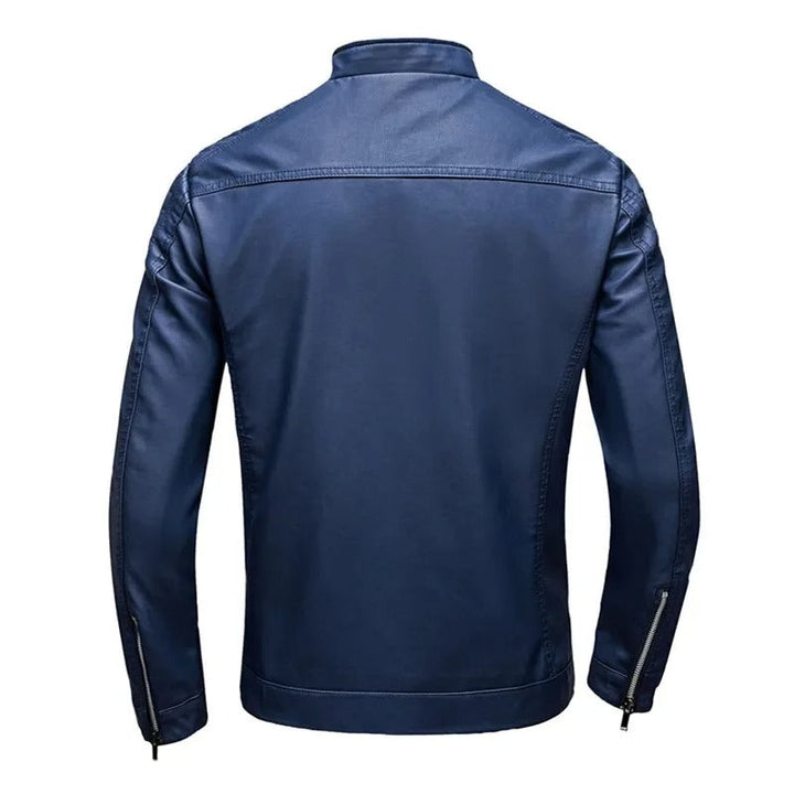 Jacket with High Collar