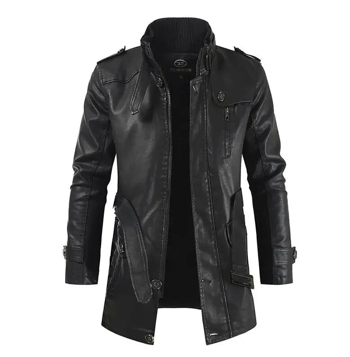 Long and Elegant Motorcycle Jacket