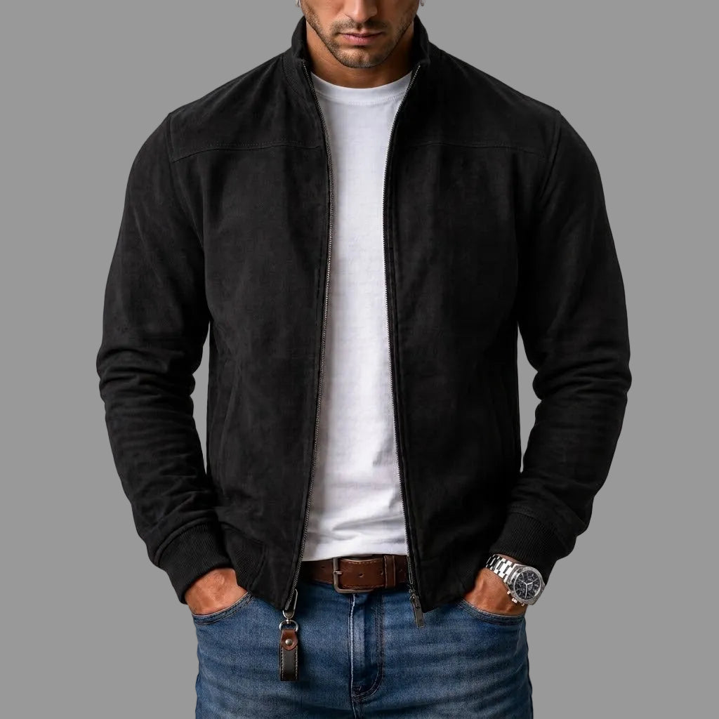 Mason bomber jacket in black