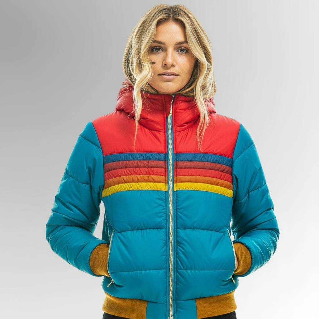 Eleanor Women's Thermal Windproof Jacket with Sleek Design