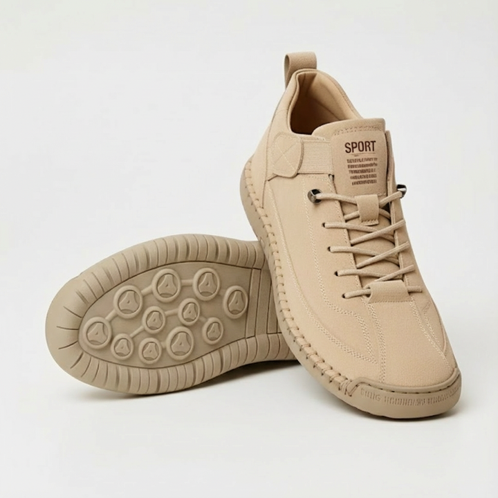 Nora comfort walking shoes in beige