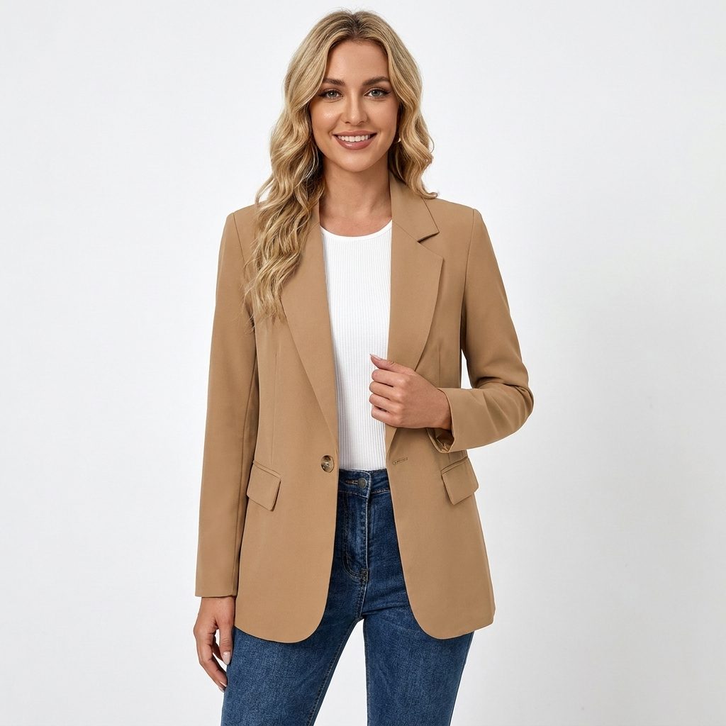 Astrid | Women's Notch Lapel Single-Breasted Blazer
