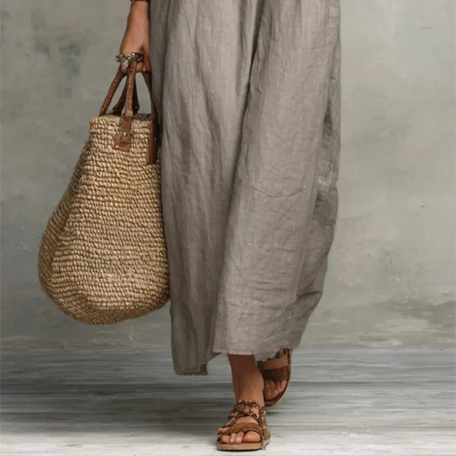 Zoey | Flowing Bohemian Maxi Dress