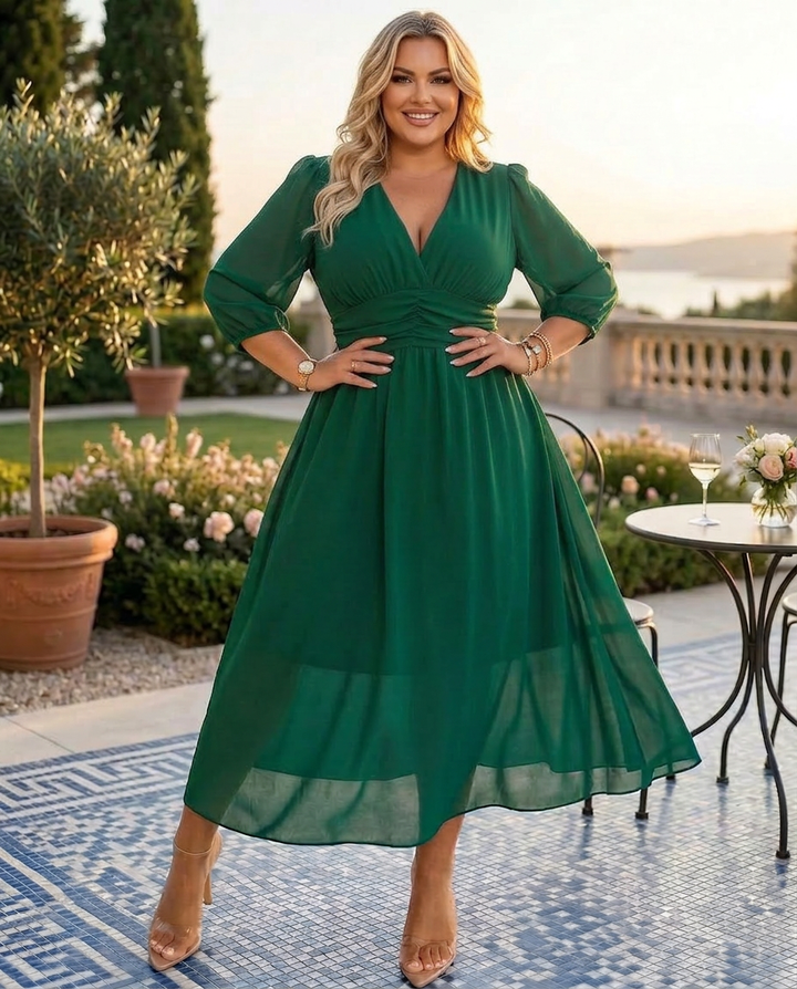 Cecily | Chic Wrap Dress