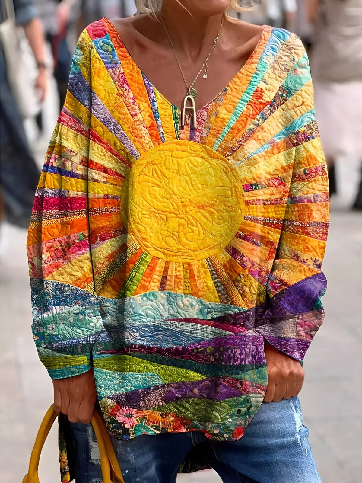 Elisa™ - Vibrant & Cheerful Blouse