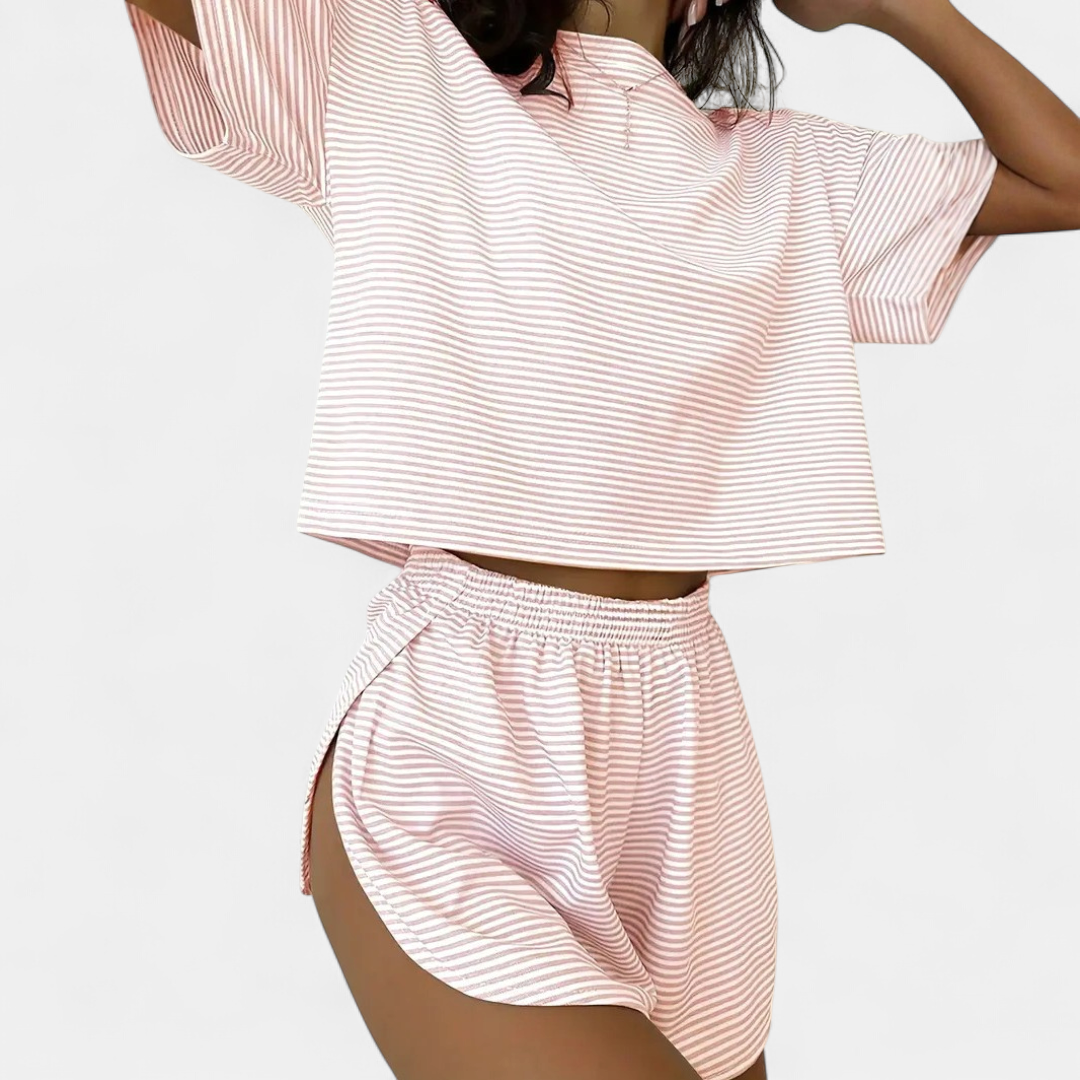 BREEANA | Cozy Knit Lounge Pajama Set