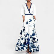 WHITE AND BLUE