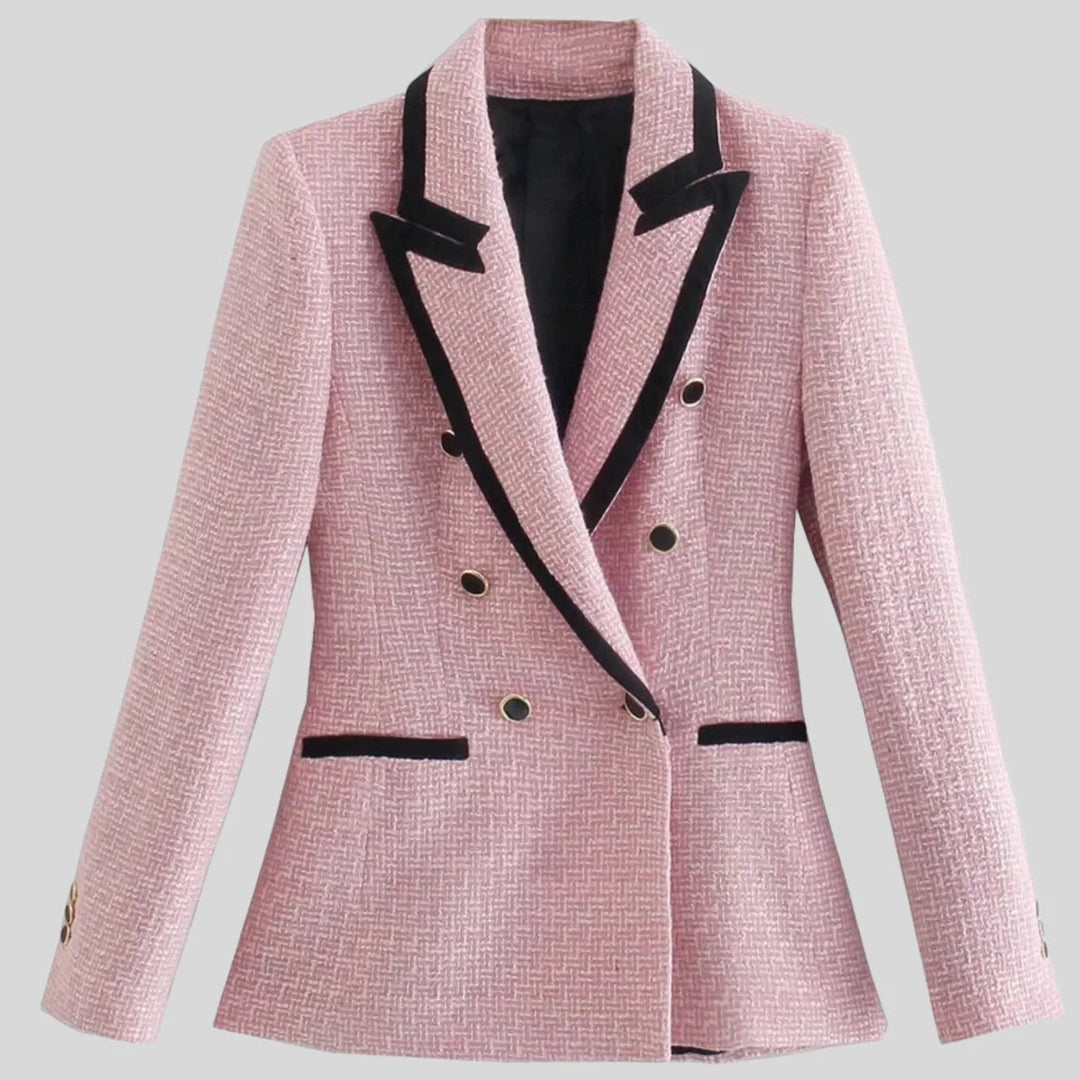 Solina | Women's Soft Touch Blazer with Elegant Cut and Long Sleeves
