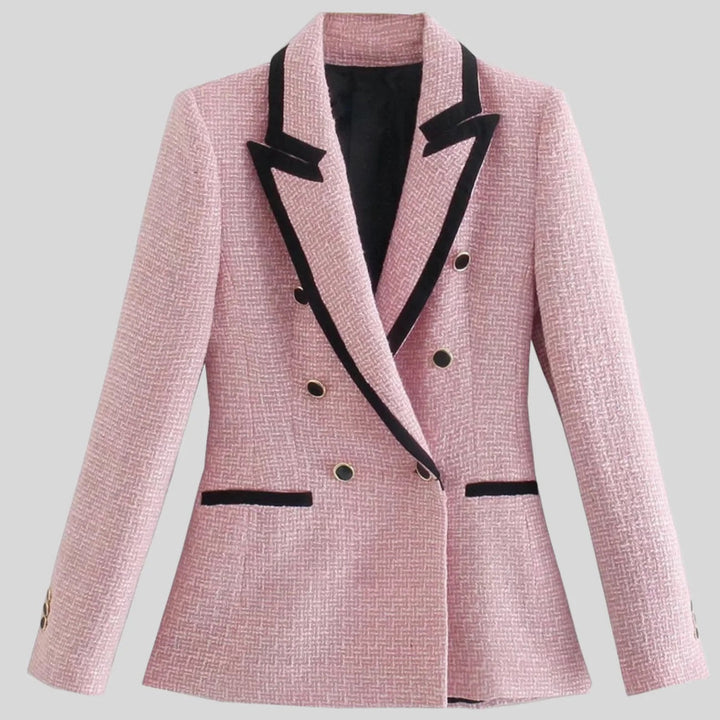 Solina | Women's Soft Touch Blazer with Elegant Cut and Long Sleeves