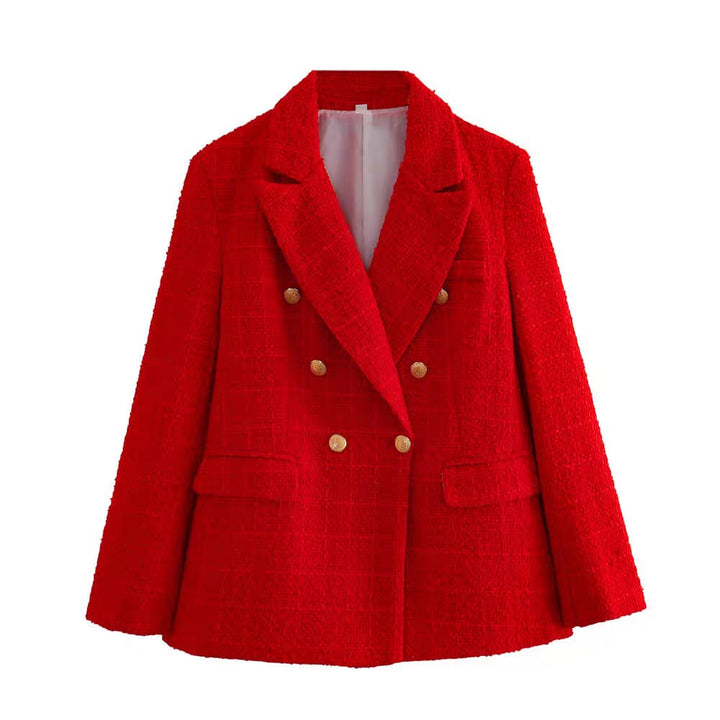 Solina | Women's Soft Touch Blazer with Elegant Cut and Long Sleeves
