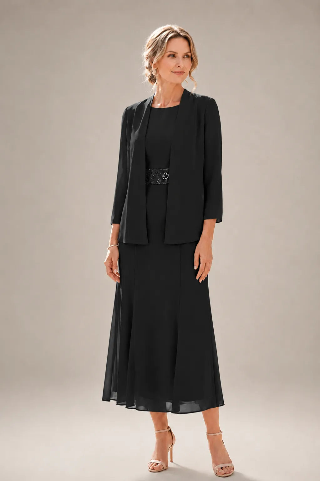 Elodie | Flowing Chiffon Dress for Special Occasions