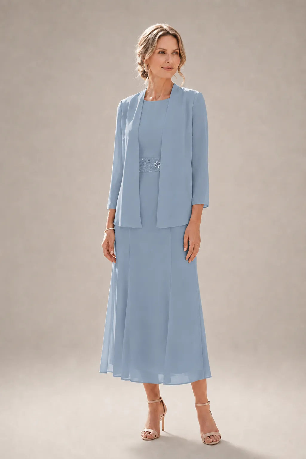 Elodie | Flowing Chiffon Dress for Special Occasions