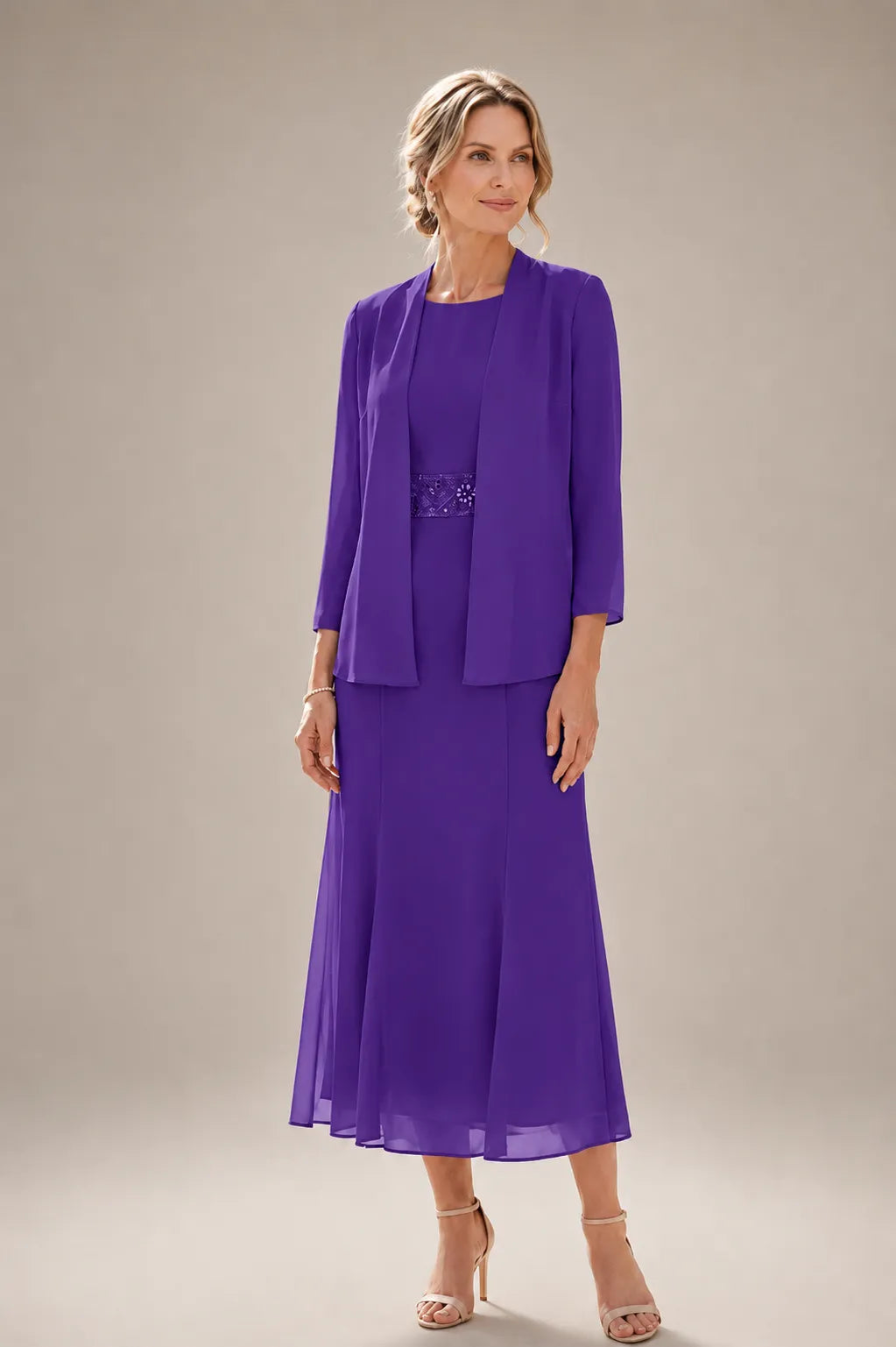 Elodie | Flowing Chiffon Dress for Special Occasions